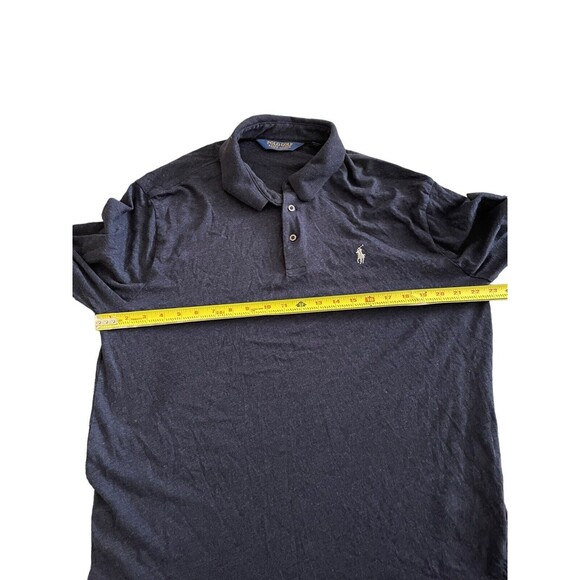 POLO GOLF‎ Ralph Lauren Henley Shirt Wool Silk Blend Size Large - Picture 4 of 6